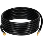 GASPRO 18 FT RV Quick Connect Propane Hose, 1/4" Male x 3/8" Female Flare Fitting, Propane Quick Connect Hose for RV to Grill, Camp Chef, Blackstone Griddle, Outland Fire Bowl and More
