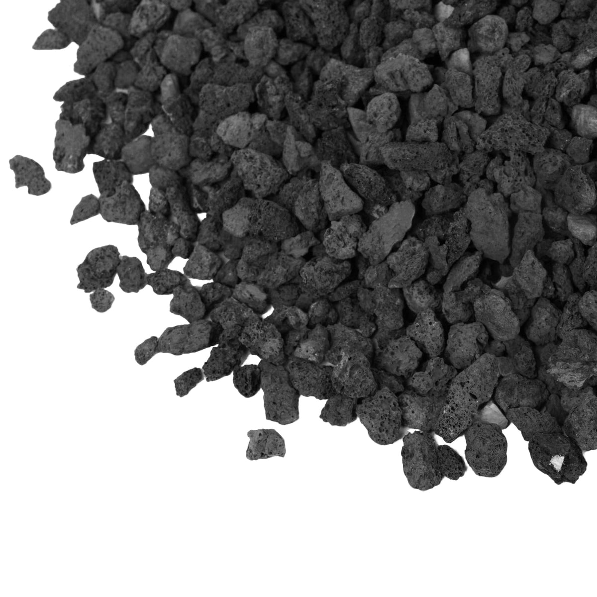 GASPRO 10 lb Large Lava Rocks, 1-3 Inch, Ideal for Outdoor Fire Pits, Indoor Fireplaces with Propane and Natural Gas