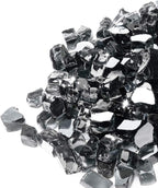 Black Fire Glass for Fire Pit 20LB