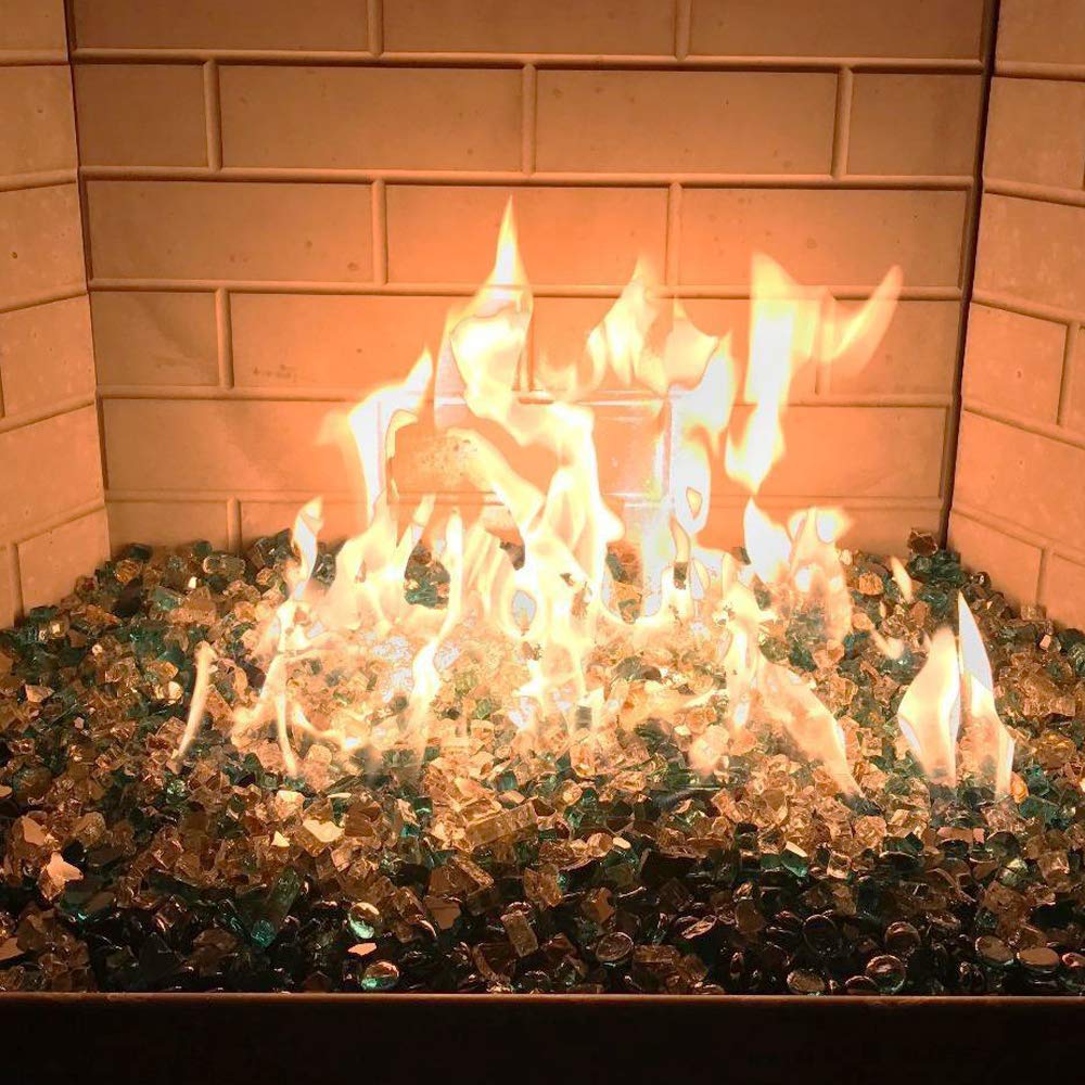 GASPRO 18 x 6 inch Gas Fireplace Burner, Stainless Steel H Burner for Gas Fireplace, Fire Pit, Propane & Natural Gas, Non-Whistle, Easy to Install