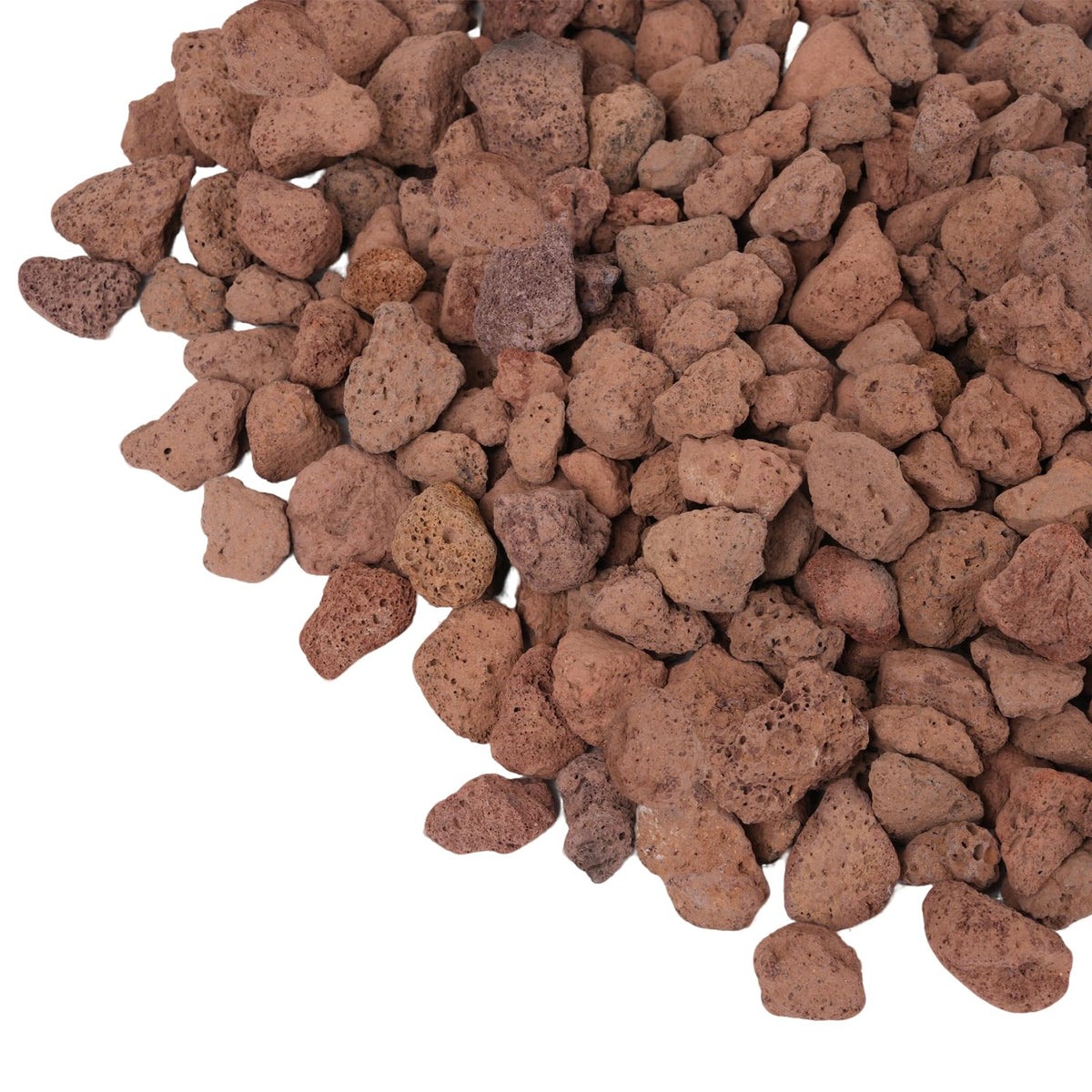 GASPRO 10 lb Large Lava Rocks, 1-3 Inch, Ideal for Outdoor Fire Pits, Indoor Fireplaces with Propane and Natural Gas