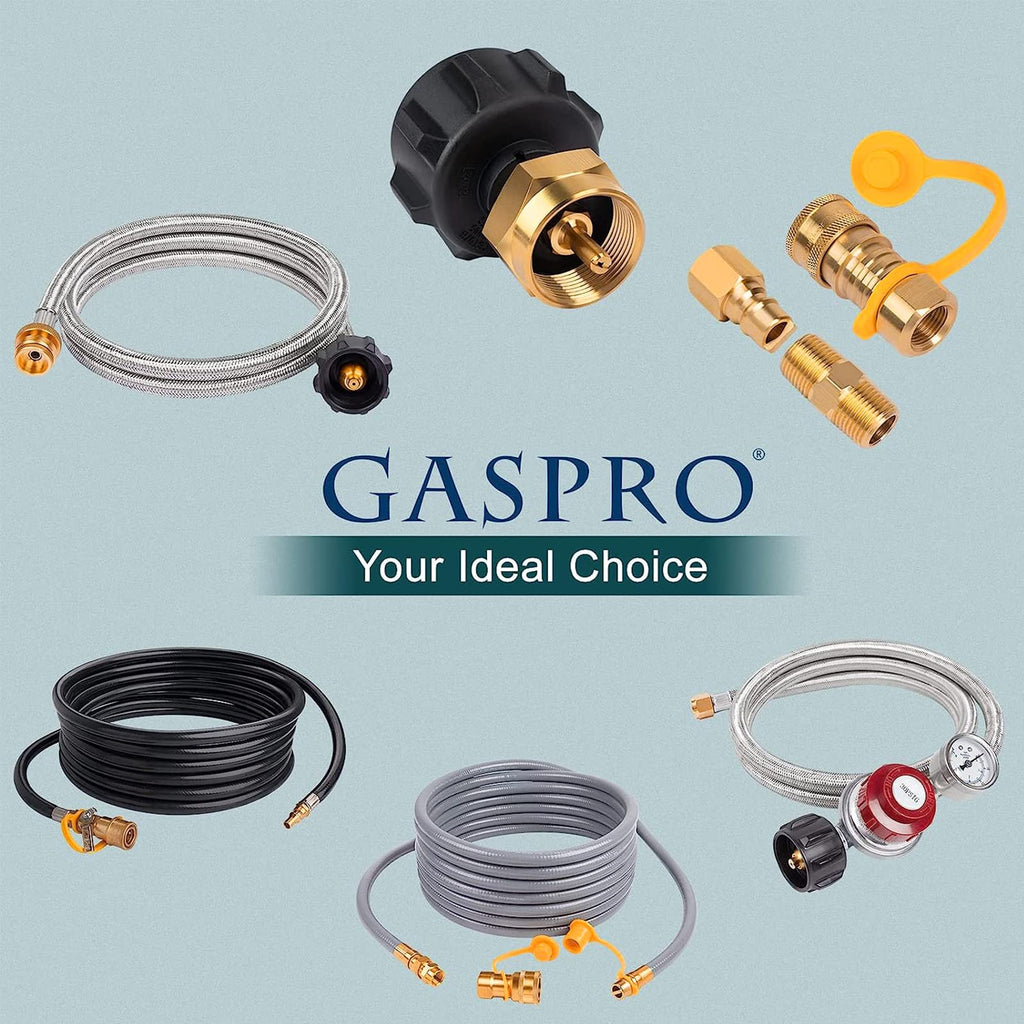 GASPRO 8216842R04 Natural Gas Conversion Kit for Char-Broil Commercial and Signature Series Dual Fuel Grills (2020 or Newer), 3/8" Quick Connect & 12FT Hose, Propane to Natural Gas Conversion