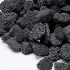 GASPRO 10 lb Large Lava Rocks, 1-3 Inch, Ideal for Outdoor Fire Pits, Indoor Fireplaces with Propane and Natural Gas